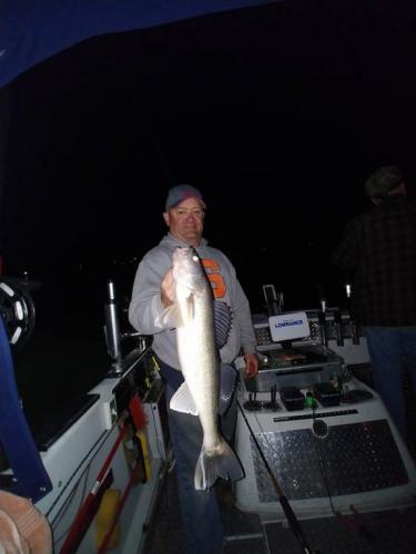 On Ed Ball's boat on lake erie.jpg