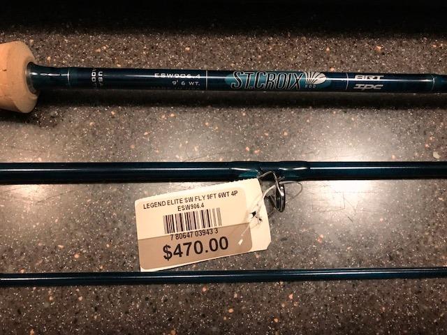 St. Croix Fly Rod - Legend Elite ESW 906.4 9' 6 weight 4 piece -  Classifieds - Buy, Sell, Trade or Rent - Lake Erie United - Walleye, Bass,  Perch Fishing Forum