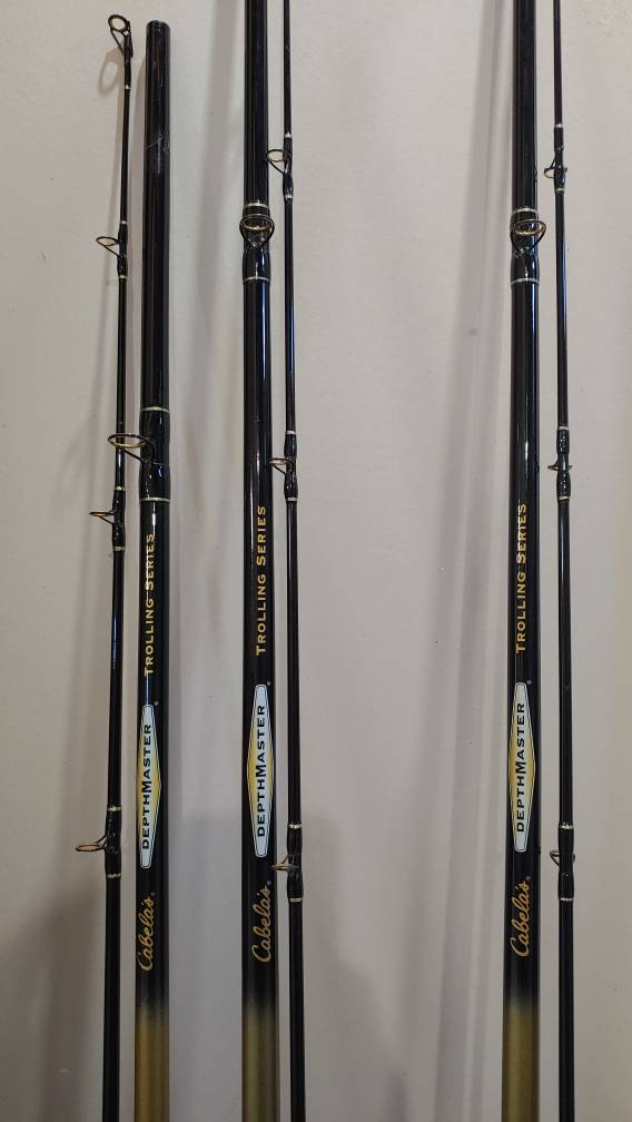 Cabelas trolling/downrigger rods - Classifieds - Buy, Sell, Trade or Rent -  Lake Erie United - Walleye, Bass, Perch Fishing Forum