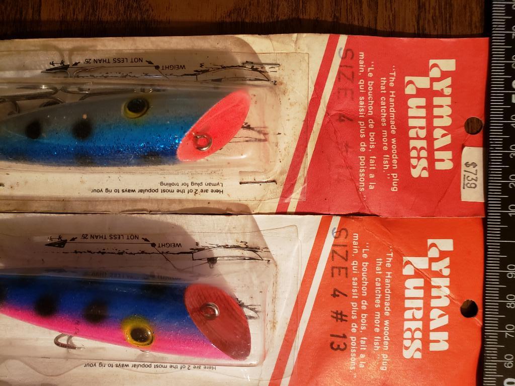 Lyman Lures – collectable – circa 1985 vintage BNIB - Classifieds - Buy,  Sell, Trade or Rent - Lake Erie United - Walleye, Bass, Perch Fishing Forum