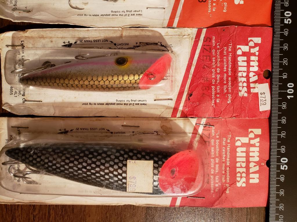 Lyman Lures – collectable – circa 1985 vintage BNIB - Classifieds